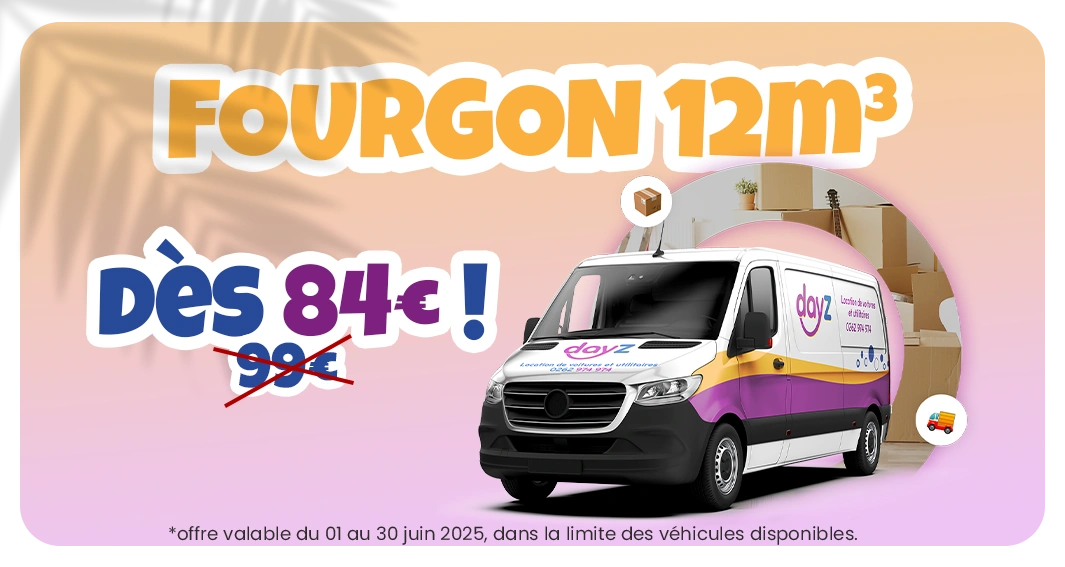 Le grand fourgon de 12m3 à petit prix ! 🚚💨