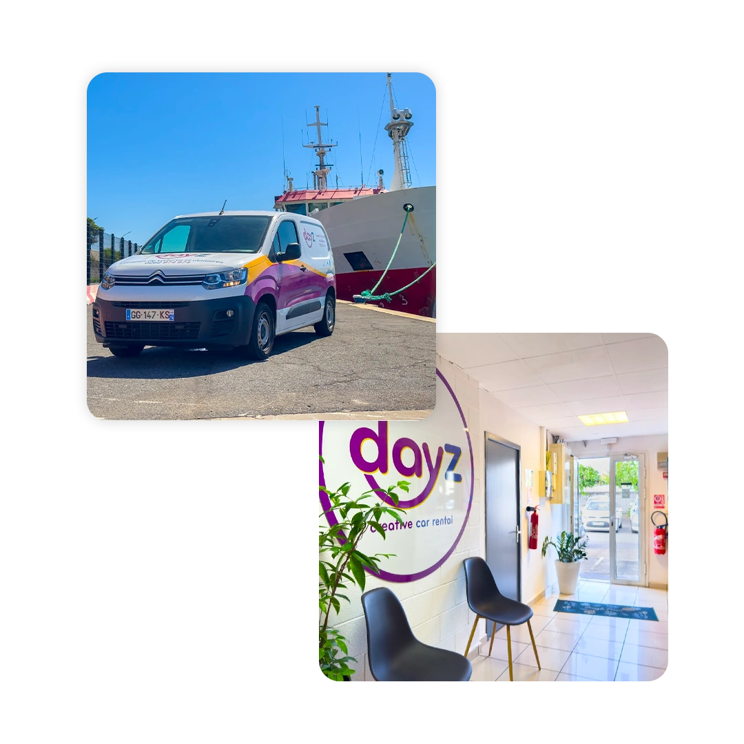 vehicule utilitaire au Port