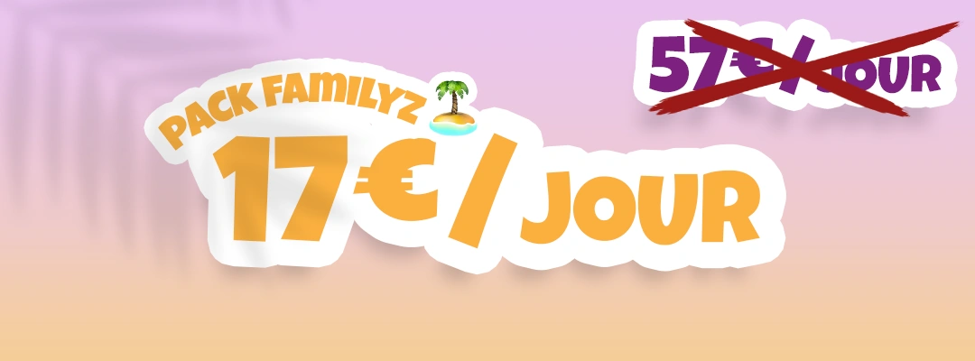 Offre exceptionnelle du pack FAMILIZ